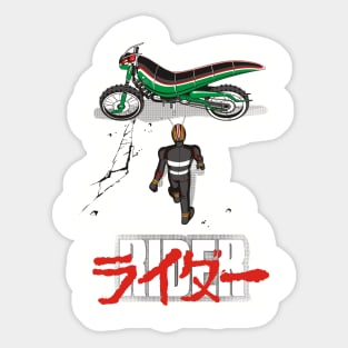 Rider Sticker